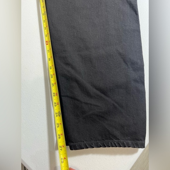 New APIECE APART HIGH RISE MARI BARREL JEAN Luna wash black jeans 30 - Picture 9 of 9